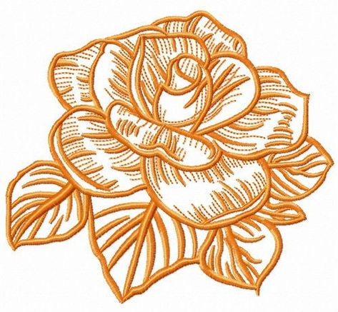 Flowers Embroidery Designs, Bernina Embroidery Machine, Flower Machine Embroidery, Summer Plant, Machine Embroidery Quilts, Bernina Embroidery, Flower Machine Embroidery Designs, Summer Rose, Flowers Embroidery