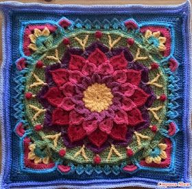 Crochet Tiles, Sophies Universe, Motif Mandala Crochet, Overlay Crochet, Motifs Granny Square, Bobin Dantel, Crochet Overlay, Mandala Patterns, Crochet Mandala Pattern