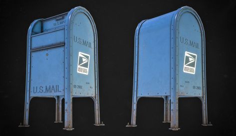 Mail Box Mail Truck, 3d Environment, Post Box, Mailbox, Art Art, Locker Storage, Cool Pictures, Sketch Book, Sketch