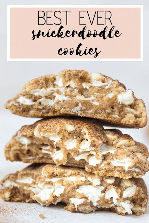 Homemade Snickerdoodle Cookies, Cookies Snickerdoodle, Snickerdoodle Cookie Recipe, Best Snickerdoodle Cookies, Snickerdoodle Cookies Easy, Soft Chewy Cookies, Snickerdoodle Cookie, Chewy Cookies, Cake Mixes