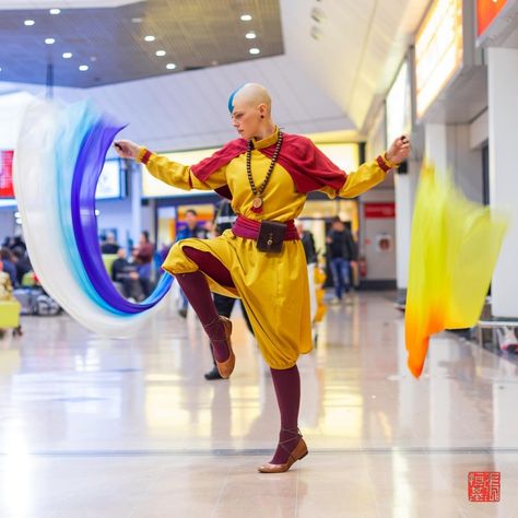 Ang Cosplay, Aang Cosplay, Avatar Airbender, Avatar Aang, Aang, Cosplay Outfits, Avatar The Last Airbender, The Last Airbender, Fantasy Fashion