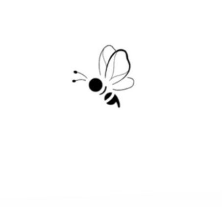 Ponto e vírgula bee in 2022 | Small shoulder tattoos, Bee tattoo, Small bee tattoo Minimalist Bee Tattoo Simple, Bee Semi Colon Tattoos, Bumble Bee Semicolon, Simple Bumble Bee Drawing, Bee Tattoo Ideas Minimalist, Semi-colon Tattoo Bee, Bee Semi Colon, Bumble Bee Semicolon Tattoo, Bee Semi-colon Tattoo Ideas