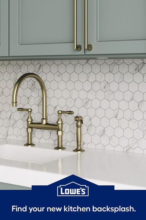 Choose from a number of beautiful, durable kitchen backsplash options that'll stand the test of time. Non Subway Tile Backsplash, Backsplash Options, Kitchen Backsplash Designs, Kitchen Upgrades, Kitchen Cabinet Colors, Kitchen Redo, Updating House, Cabinet Colors, Design Living Room