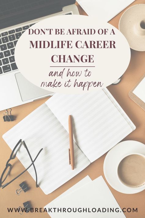 Do you want to reignite your professional passion with a midlife career change? Don't let fear hold you back; embark on an exciting new chapter in your work life! Dive into the career advice, transition tips, and ideas to discover new career paths in "Don’t be afraid of a midlife career change." Ready to transform your career and life? Click through to read more in the article. Career Change Quotes, Career Passion, Midlife Career Change, Career Development Plan, Business Ideas For Women Startups, Switching Careers, Somatic Exercises, Career Ideas, Job Searching