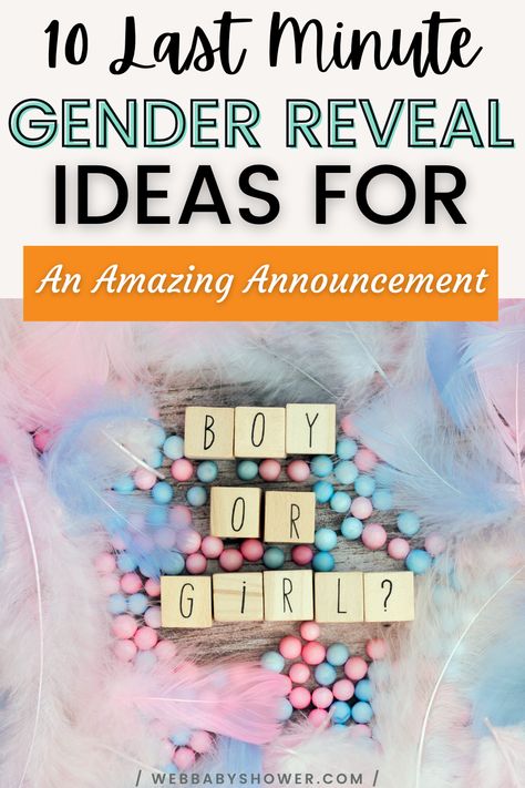 Small Gender Reveal Ideas For Family, Cute Ways To Announce Gender, Friend Gender Reveal Ideas, Embryo Gender Reveal Ideas, Gender Reveal With Friends, Fast Gender Reveal Ideas, Simple But Cute Gender Reveal Ideas, Gender Reveal To Coworkers, Simple Gender Reveal Announcement