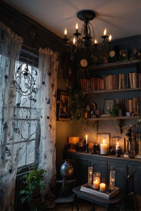 Fall Furniture , Autumn Cozy Fall ,Decor Easy Fall ,
Decor Neutral Fall ,Decor Fall ,Decor Inspiration ,Fall Decor Ideas Witchy Living Room, Occult Design, Witchy Room Decor, Pagan Style, Gothic Living Room, Halloween Bedroom Decor, Ad Inspiration, Witchy Room, Fall Furniture