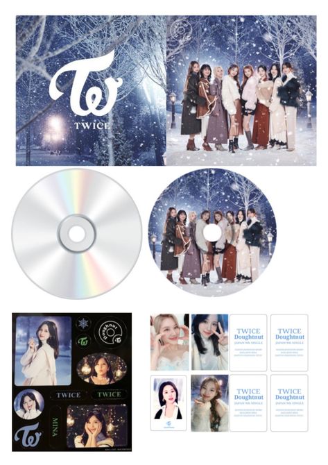 Twice Album Template, Kpop Album Template, Mini Album Template, Twice Doughnut, Tt Twice, Cd Template, Album Kpop, Album Template, Kpop Album