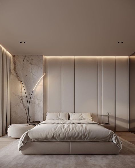 Luxe Bedroom Design, Modern Bedroom Design Luxury, Bedroom Design Luxury, Master Design, Luxe Bedroom, تصميم داخلي فاخر, Bedroom Trends, Modern Luxury Bedroom, Hotel Room Design