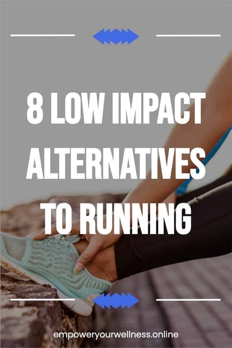 Read this article with plenty of workouts that are alternatives to running. These low impact cardio workouts will be sure to bring a heart rate boost in a joint friendly way. Cardio Alternatives To Running, Non Impact Cardio, Cardio That Isnt Running, Low Impact Workout Gym, Low Impact Cardio Exercises, No Impact Cardio, Cardio Low Impact, Low Impact Gym Workout, Running Alternatives