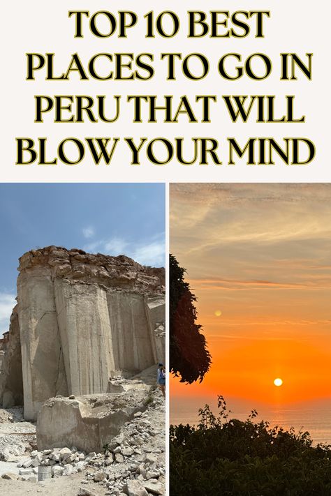 ✨ Ready to explore the best places to go in Peru? Our guide highlights the top 10 destinations that will leave you absolutely speechless. From the mystical ruins of Machu Picchu to the colorful streets of Cusco, these spots are a must-see on any traveler’s list. Get ready to experience Peru like never before! 🌍🏞️ Peru Road Trip, Peru Bucket List, Peru Itinerary, Trip To Peru, Travel Peru, Peru Travel Guide, Ecuador Travel, Machu Picchu Peru, Lake Titicaca