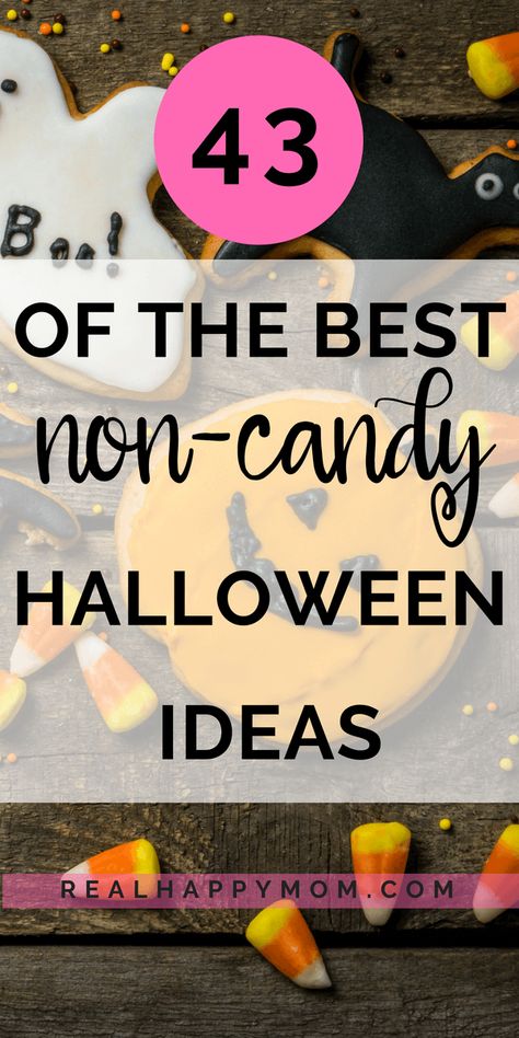 Treats To Give Out For Halloween, Halloween Favors Non Candy, Classroom Halloween Treats Non Food, Cheap Halloween Handouts, Halloween Treat Alternatives, What To Give For Halloween Instead Of Candy, Alternative Halloween Treats, School Halloween Treats Non Candy, Non Candy Ideas For Halloween