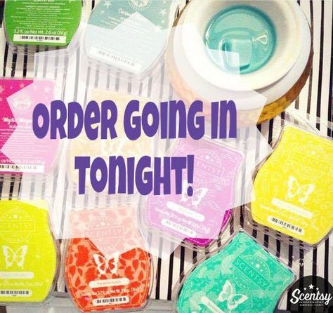 Scentsy Bulk Order, Order Going In Tonight, Scentsy Order, Scentsy Pictures, Scentsy Consultant Business, Scentsy Games, Scentsy Uk, Selling Scentsy, Scentsy Consultant Ideas