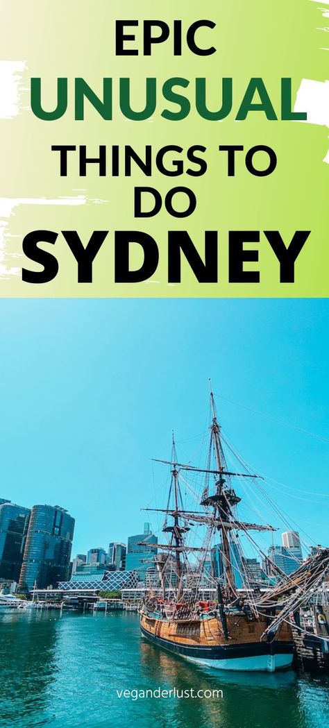 Old ship in Sydney Sydney Travel Guide, Things To Do In Sydney, New Zealand Adventure, Australia Itinerary, Sydney Travel, Visit Sydney, Australia Vacation, Sydney City, Unusual Things