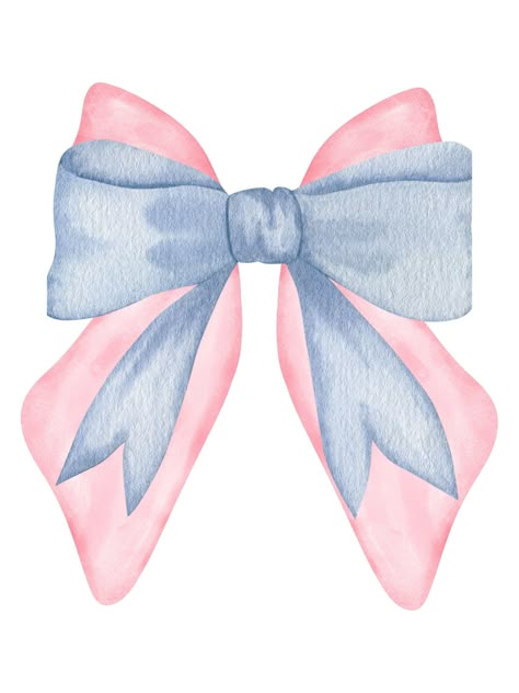 Coquette pink and blue bow! Make It Pink Make It Blue, Blue And Pink Prints, Blue Items Aesthetic, Blue And Pink Widgets, Pink And Blue Prints, Pink And Navy Aesthetic, Pink And Blue Wall Art, Blue Coquette Aesthetic, Blue Poster Prints