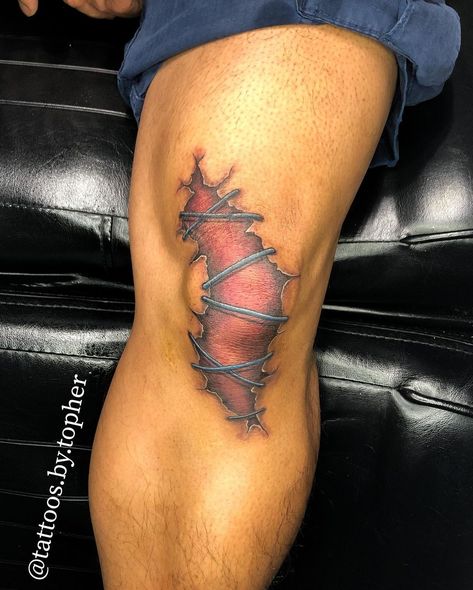 Scar Tattoos For Men, Tattoos For Scars Cover Up, Scare Cover Up Tattoo, Knee Scar Tattoo Cover Up, Knee Scar Tattoo, Scar Tattoo Cover Up, Surgery Scar Tattoo, Scar Cover Up Tattoo, Scar Cover Tattoo