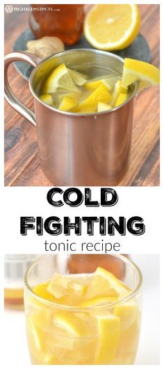 Try my grandma's recipe to help you fight a cold. You only need 5 ingredients and if you start drinking it as soon as you start getting sick, it will help you kick that cold in the butt. Tonic Recipe, Cold And Cough Remedies, Cold Sores Remedies, Natural Sleep Remedies, Natural Cold Remedies, Losing 40 Pounds, Cold Home Remedies, Natural Cough Remedies, Cough Remedies