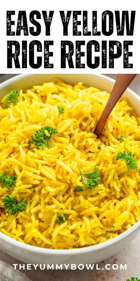 Easy Yellow Rice, Healthy Cheat Meals, Chicken Broth Rice, Yellow Rice Recipe, Chicken And Yellow Rice, Yellow Rice Recipes, Chicken Broth Recipes, Healthy Low Carb Dinners, Chicken Kitchen