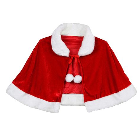 Christmas Velvet, Costume Carnaval, Red Shawl, Velvet Cape, Velvet Shawl, Christmas Float, Dress With Shawl, Velvet Hat, Santa Suits