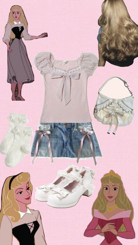 Disney Bound Outfits, Princess Outfits, Disney Cruise, Disney Outfits, Disneyland, Aurora, Disney Princess, Halloween, Disney