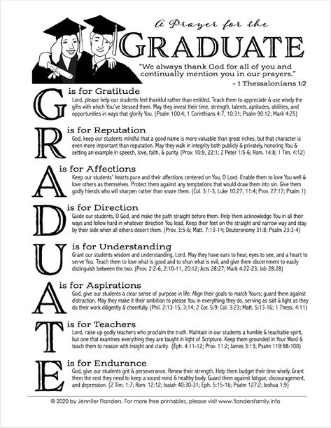 Church Graduation Ideas, Prayer For Graduation Ceremony, Prayer For Senior Year, Words Of Wisdom For Graduates, Graduation Scripture, Prayer For Teachers, Graduation Wishes Quotes, Graduation Prayers, Graduation Card Sayings