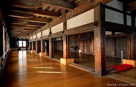 Himeji Castle, Himeji Japanese Castle Interior, Japanese Traditional Architecture, Castle Interior, Traditional Japanese Architecture, Himeji Castle, Warehouse Home, Monte Fuji, Japanese Interiors, Japanese Castle