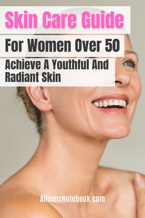 Are you a woman over 50 looking for ways on how to achieve youthful and radiant skin? Our skin care guide has everything you need to know to keep your skin looking healthy and glowing. From anti-aging skin care tips to a skin care routine, we've got you covered. Get our FREE self-care checklist NOW! Skin Care Routine Over 50 Anti Aging, Aging Serum, Skin Care Guide, Over 50, Chemical Peel, Improve Skin Texture, Daily Skin Care Routine, Ageless Beauty, Improve Skin