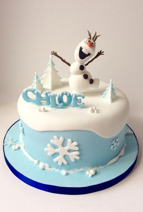 Olaf Frozen Cake, Olaf Birthday Cake, Olaf Birthday, Olaf Cake, 8 Cake, Minnie Party, Christmas Cakes, Frozen Cake, Frozen Birthday Party