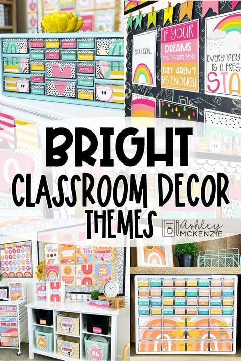 Classroom Theme 1st Grade, Color Theme Classroom Ideas, Three Year Old Classroom Decor, Teacher Classroom Theme Ideas Elementary, Classroom Themes Bright Colors, Classroom Themes Primary School, First Grade Classroom Theme Decor, Bold Brights Classroom Decor, Elementary Classroom Colorful