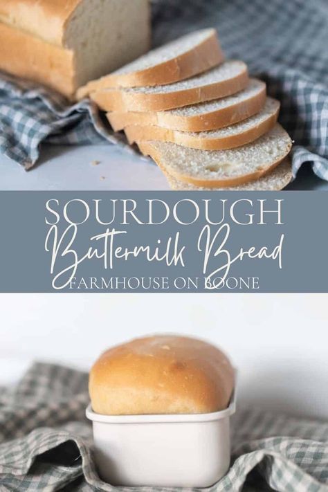 Extra Buttermilk, Buttermilk Sourdough, Sourdough Buttermilk, Sourdough Ideas, Easy Sourdough Bread Recipe, Recipe Using Sourdough Starter, Buttermilk Bread, Baking Breads, Beer Bread Recipe