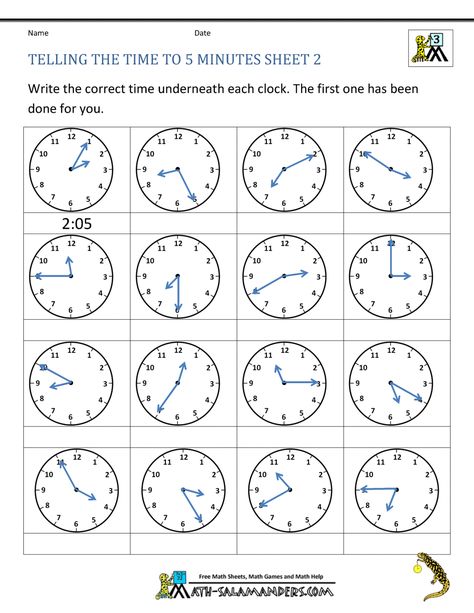 Time Worksheets Grade 3, Kindergarten Telling Time, Elapsed Time Worksheets, Math Clock, Clock Worksheets, First Grade Math Worksheets, Telling Time Worksheets, 3rd Grade Math Worksheets, Worksheet For Kids