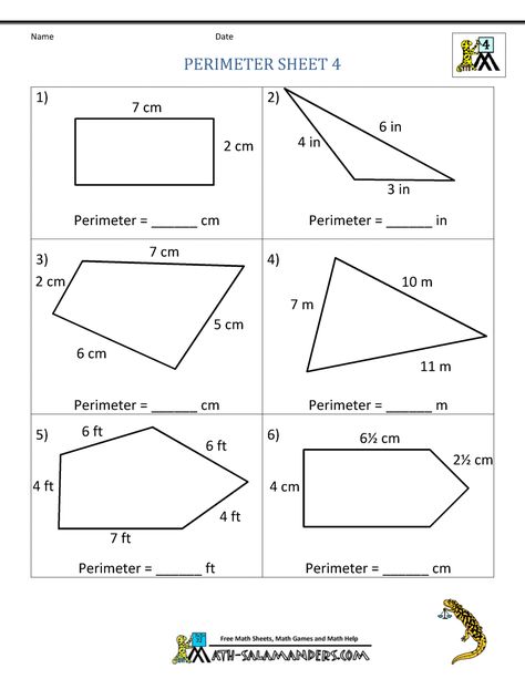 math-worksheet-4th-grade-perimeter-4.gif 1,000×1,294 pixels Perimeter Worksheets 4th Grade, Area And Perimeter Worksheets, Volume Worksheets, Area Worksheets, Find The Perimeter, Plane Figures, Perimeter Worksheets, Measurement Worksheets, Decimals Worksheets