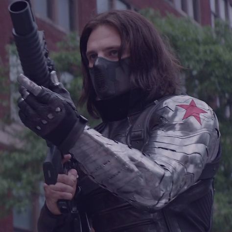 Bucky Barnes Pfp, Bucky Barnes Icon, Captain America Trilogy, Mcu Characters, Bucky Barnes Marvel, James Barnes, James Buchanan Barnes, Winter Soldier Bucky, Sam Wilson