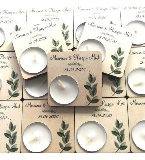 Tealight Wedding Favors, Suviners Ideas Wedding Favors, Memorial Candle Favors, Unique Wedding Thank You Gifts, Thank You Favors Wedding, Mini Candles Favors, Meaningful Wedding Favors, Thank You Gifts For Wedding, Diy Candle Wedding Favors