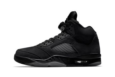 Air Jordan 5 Black Cat FZ2239-001 Release Info | Hypebeast Black Cat Outfit, Jordan Black Cat, Tenis Jordan, Nike Snkrs, Black Jordans, The Black Cat, Xmas List, Air Jordan 5 Retro, Street Fashion Men Streetwear