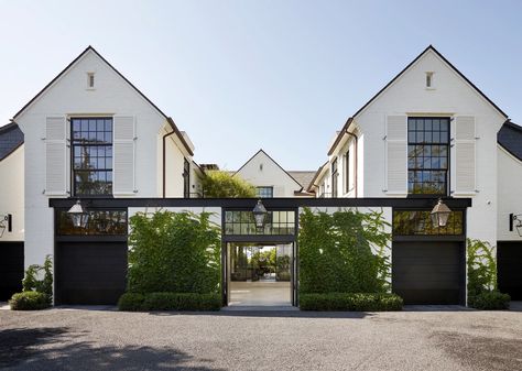 John Bio | TSB Architecture Brown Interior Design, Courtyard Entrance, Curb Appeal Landscape, Park Project, Modern Courtyard, Front Elevation Designs, Brown Interior, House Doors, Green Wall