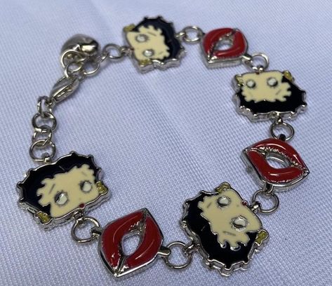 Betty Boop Shoes, Betty Boop Accesorios, Betty Boop Clothing, Betty Boop Items, Betty Boop Things, Betty Boop Stuff, Betty Boop Outfits, Mcbling Jewelry, Betty Boop Y2k