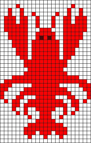 Fish Cute, Water Creatures, Diy Perler Bead Crafts, Pixel Crochet, Diy Perler Beads, Sock Knitting Patterns, Crochet Tapestry, Beaded Crafts, Simple Cross Stitch