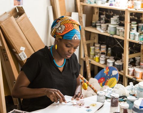 Art Curator Career, Njideka Akunyili Crosby, Cecily Brown, Art Careers, Sustainable Art, Artist Collective, Art Curator, Future Career, Art Block