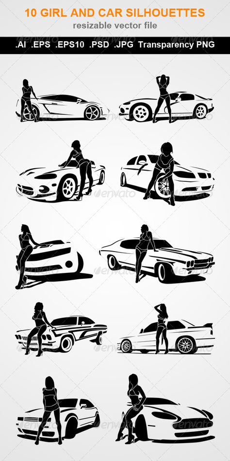 10 Girl and Car Silhouettes Poses With Sports Cars, Women And Cars Photography, Woman With Car Photography, Spicy Car Photoshoot, Posing Next To A Car, Women Posing With Cars, Two Car Photoshoot, Poses On Car Women, Poses For Car Photoshoot