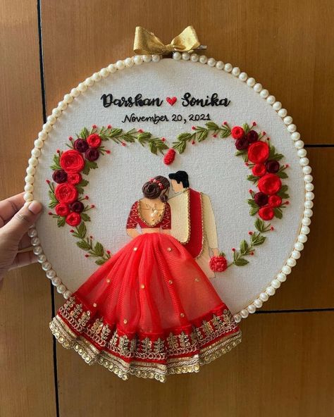 Make your day extra special with these handcrafted embroidered wedding hoops❤️❤️💖 Dm to book your order now 💌💌💌 . . . #embroideryhoop Embroidery Hoop Art Tutorial, Wedding Embroidery Hoop, Embroidery Hoop Art Diy, Wedding Hoop, Wedding Embroidery, French Knots, Embroidered Wedding, Embroidery Hoop Art, July 15