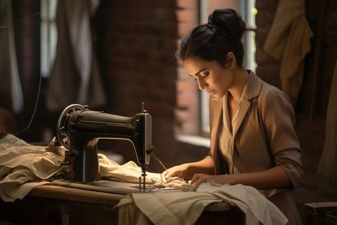 Tailor working sewing adult.  | premium image by rawpixel.com / Teddy Weaving Machine, Machine Sewing, Art Background, Sewing Machine, Weaving, Sewing