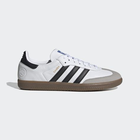 adidas Samba Vegan Shoes - White | adidas US Samba Decon, Samba Vegan, Samba Shoes, Vegan Design, Samba Outfit, High Fashion Runway, Look Adidas, Adidas Samba Og, Samba Og