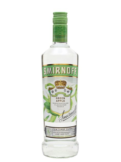 Smirnoff Green Apple : Buy from World's Best Drinks Shop Smirnoff Apple, Smirnoff Green Apple, Flavoured Vodka, Apple Types, Best Drinks, Smirnoff Vodka, Glass Packaging, Cocktail Making, Green Apple