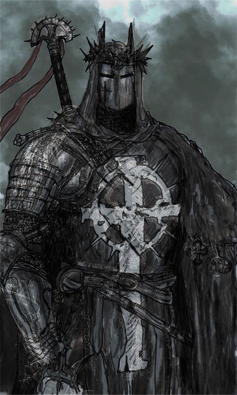 Dark Crusader, Taylan Fidan on ArtStation at https://www.artstation.com/artwork/Dv666o Dark Crusader Art, Lords Of The Fallen Art, Armor Dark Souls, Skull Knight Berserk, The Lords Of The Fallen, Zombie Knight, Oathbreaker Paladin, Dark Crusader, Fallen Knight