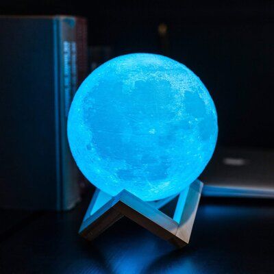 Moon Light Lamp, Moon Night Light, Galaxy Lights, Oopsy Daisy, Moon Lamp, 3d Lamp, Moon Light, Moon Night, Ball Lights