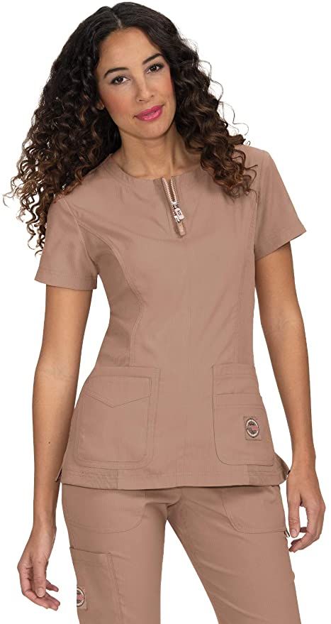 Scrub Suits Design For Women, Koi Scrubs Uniform, Scrub Suit Design, Medical Assistant Scrubs, Cute Nursing Scrubs, Medical Scrubs Fashion, Scrubs Dress, Stylish Scrubs, Medical Scrubs Outfit