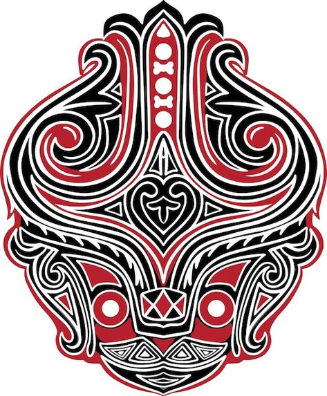 Vector gorga bataknese ilustration lion ... | Premium Vector #Freepik #vector #tiki #indigenous #native #maori Sarawak Aesthetic, Batak Toba, Indigenous Design, Draw Reference, Traditional Sculptures, Indonesian Art, Motif Batik, Style Steampunk, Class 12