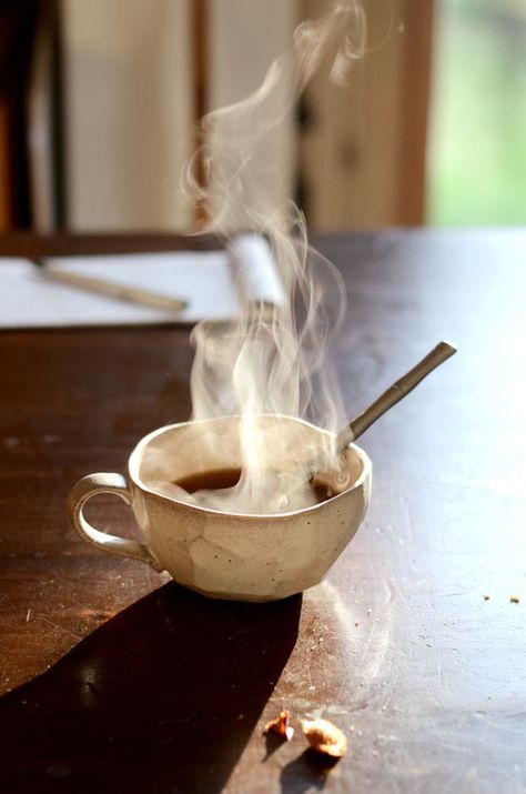 sweetnovember19: ☆ follow for more like this ☆ Steaming Cup, Tea Break, Coffee Cafe, Coffee Love, Coffee Addict, Coffee Break, Cup Of Coffee, Coffee Time, Coffee Drinks