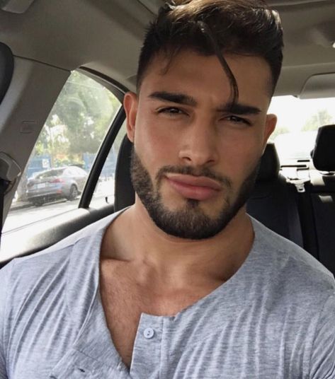 Sam Asghari Sam Asghari, Beard Envy, Scruffy Men, Moustaches, Face Men, Hair And Beard Styles, Beard Styles, Male Face, Good Looking Men