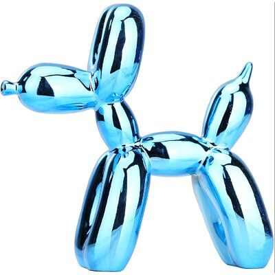 Dog Statue Decor, Balloon Dog Sculpture, Statue Art, Metallic Balloons, Jeff Koons, Dog Sculpture, Dog Statue, Balloon Dog, Luxury Dog